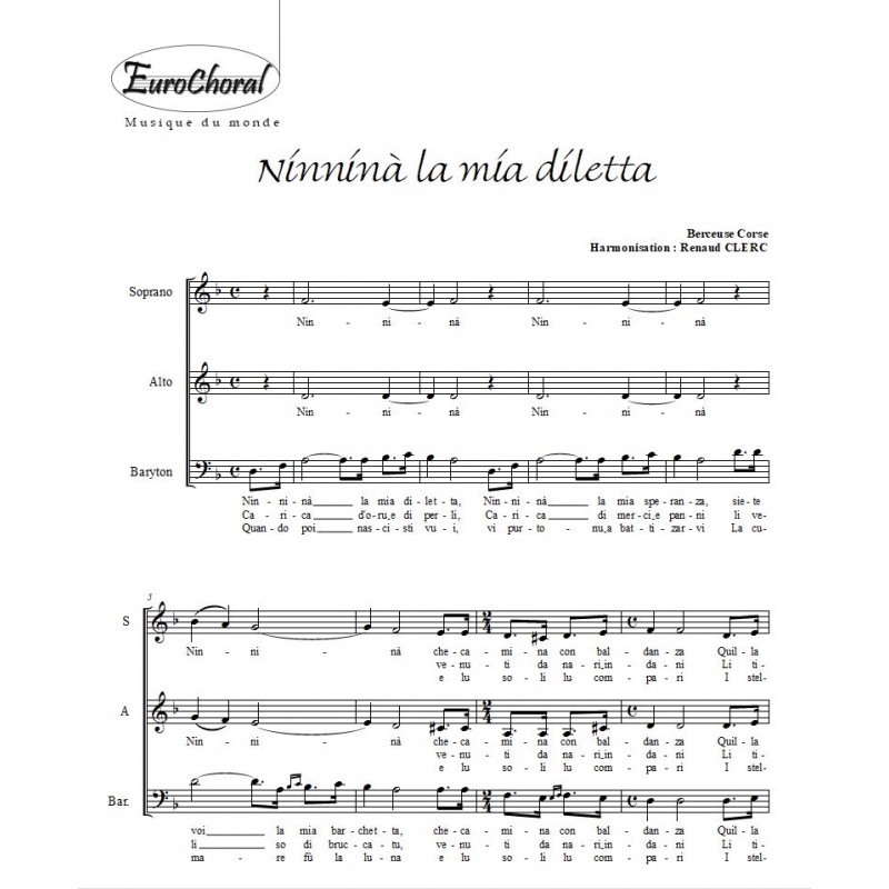 NINNINÀ, LA MIA DILETTA (3 VM)
