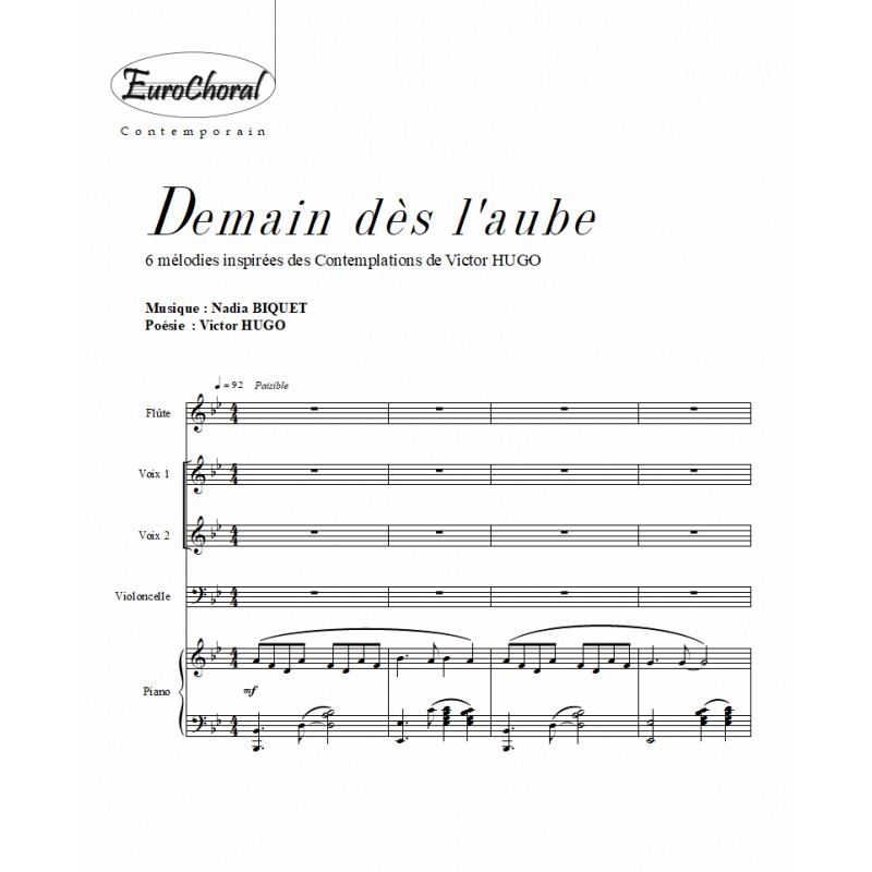 DEMAIN DES L'AUBE