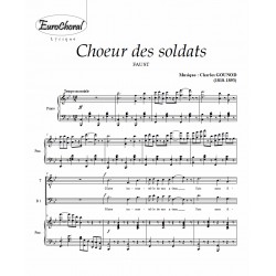 CHŒUR DES SOLDATS (Faust) (Conducteur)