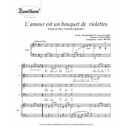 AMOUR EST UN BOUQUET DE VIOLETTES (L') (Conducteur)