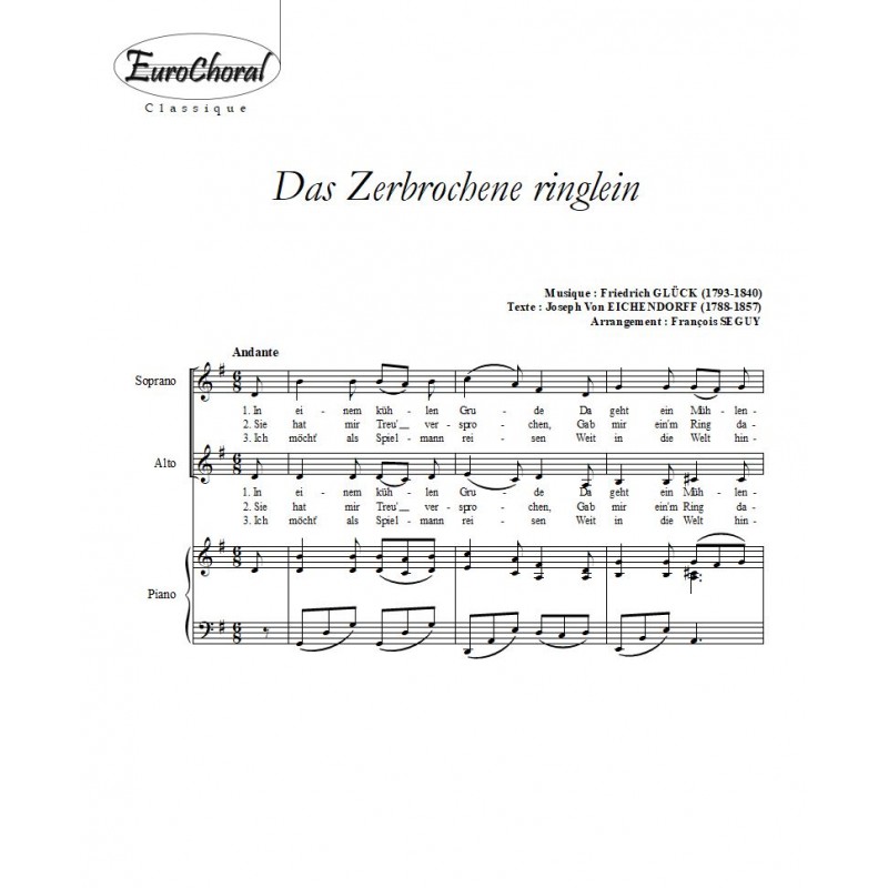 DAS ZERBROCHENE RINGLEIN (Glück)