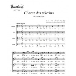 CHŒUR DES PÈLERINS (Wagner)