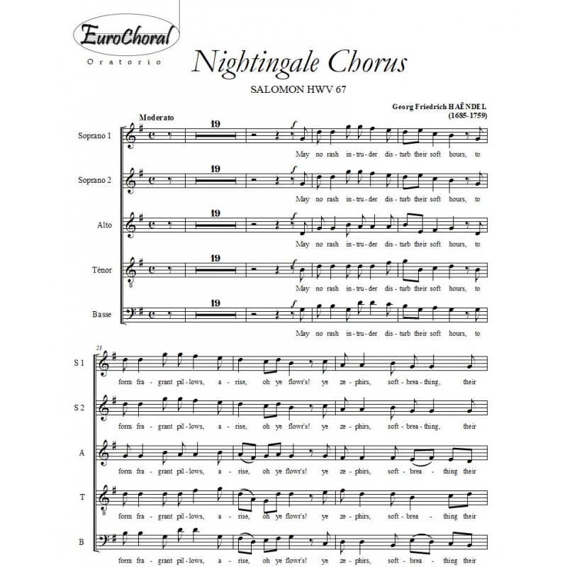 NIGHTINGALE CHORUS (Choeur)