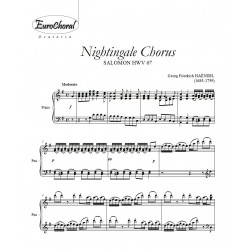 NIGHTINGALE CHORUS (Conducteur)