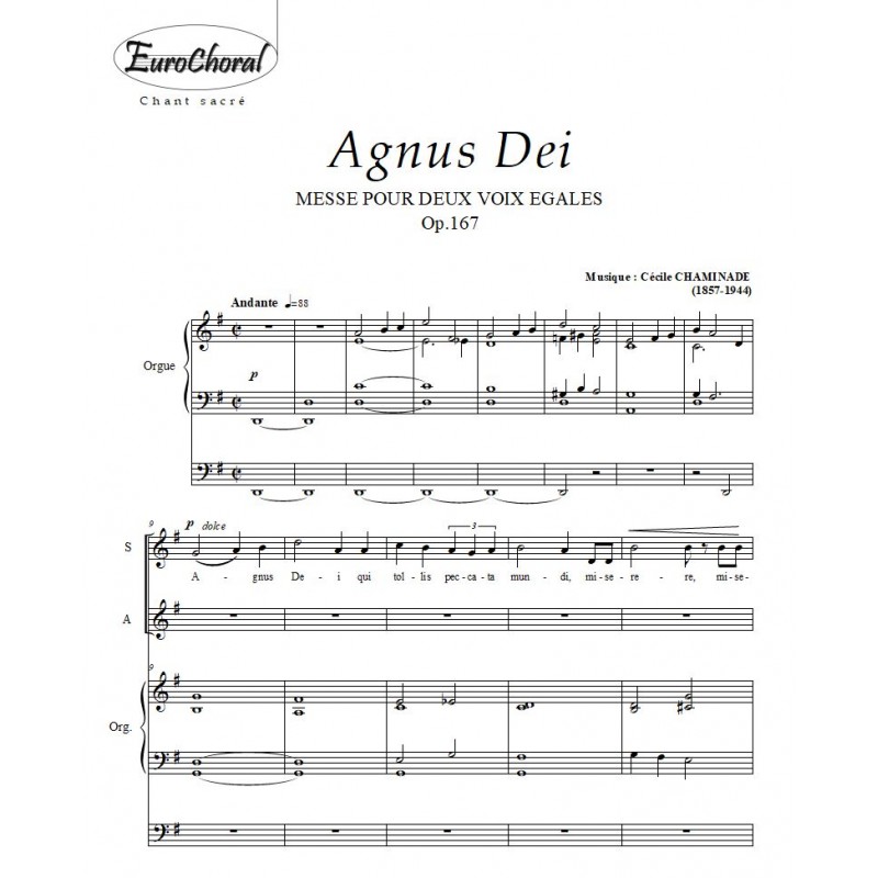 AGNUS DEI (OP.167)