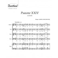 PSAUME XXIV
