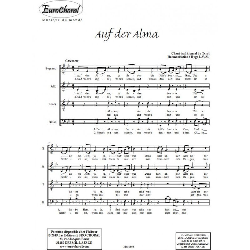 AUF DER ALMA