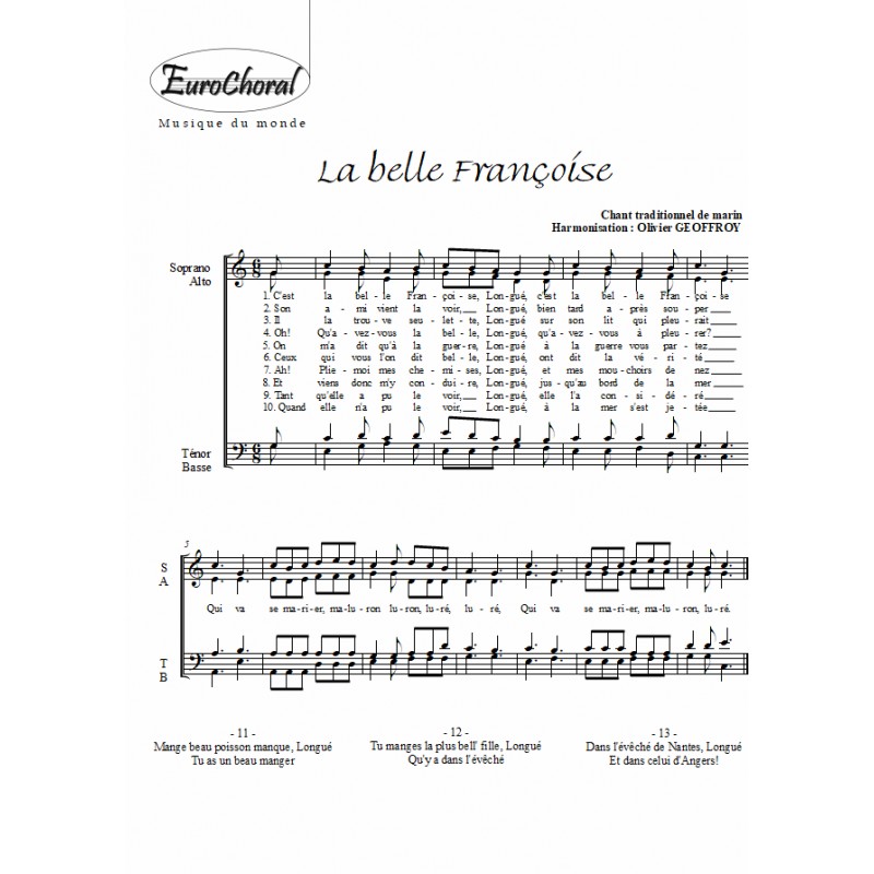 LA BELLE FRANCOISE