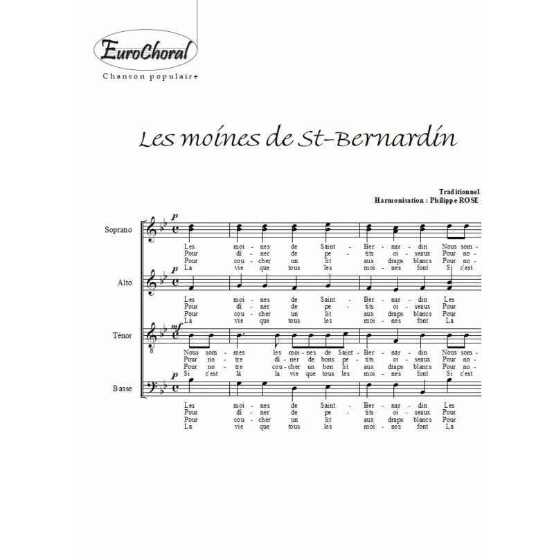 MOINES DE St-BERNARDIN (Les)