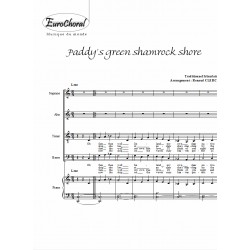Paddy's green shamrock shore (Traditionnel Irlandais)