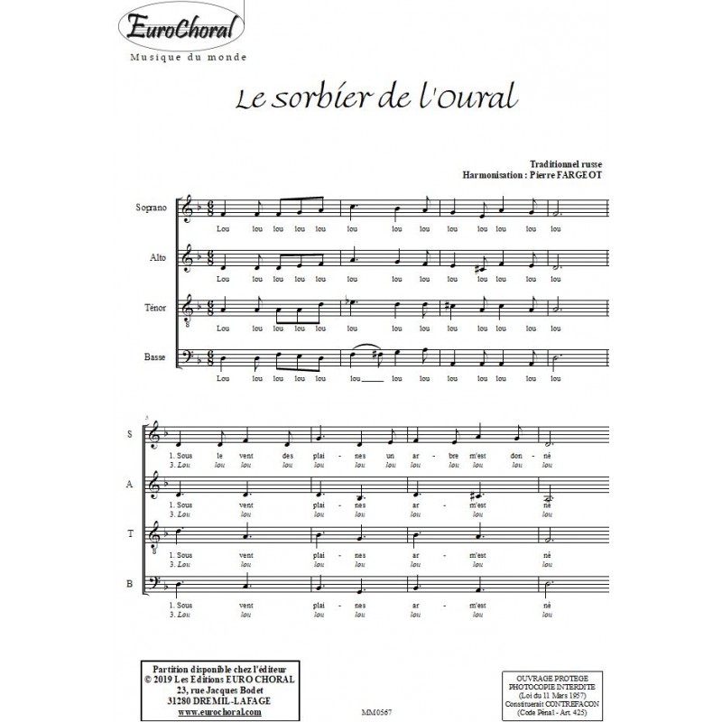 LE SORBIER DE L'OURAL