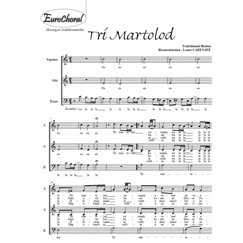 Tri Martolod (Traditionnel Bretagne)