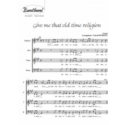 GIVE ME THAT OLD TIME RELIGION