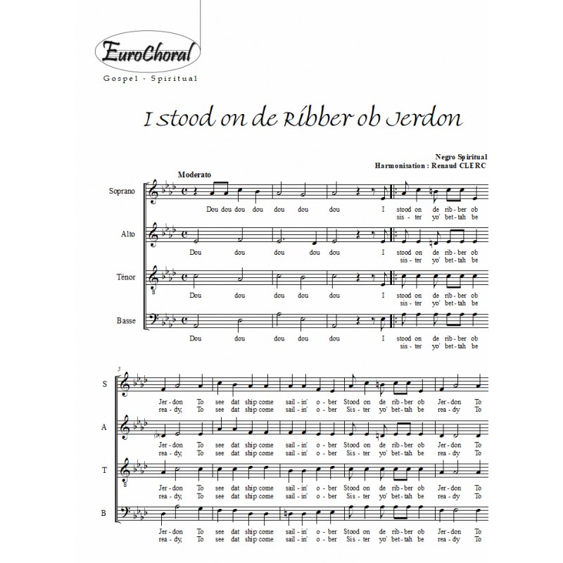 I STOOD ON DE RIBBER OB JERDON