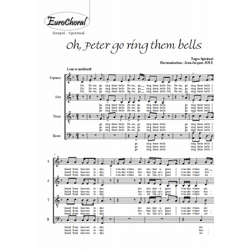OH, PETER GO RING THEM BELLS