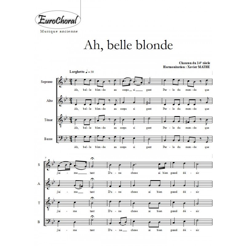 AH BELLE BLONDE