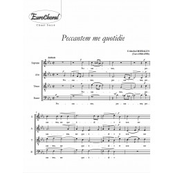 PECCANTEM ME QUOTIDIE