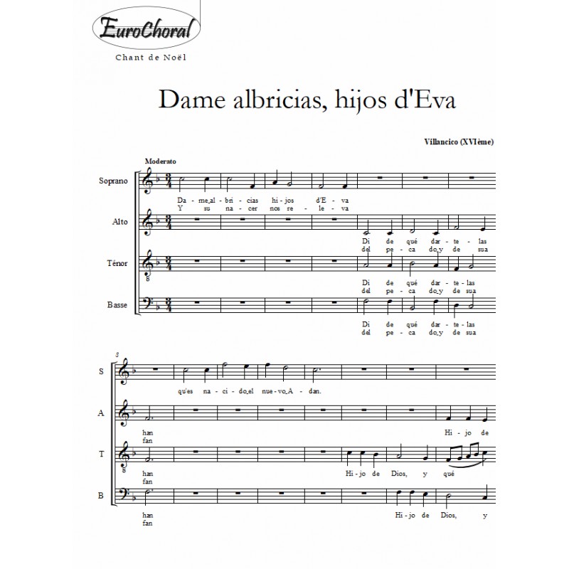DAME ALBRICIAS, HIJOS D EVA