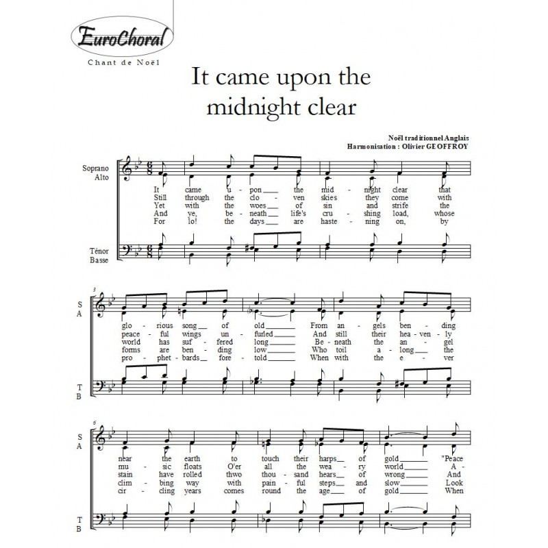 IT CAME UPON THE MIDNIGHT CLEAR