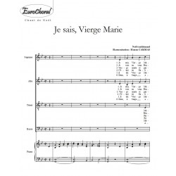 JE SAIS VIERGE MARIE