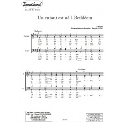 UN ENFANT EST NE A BETHLÉEM