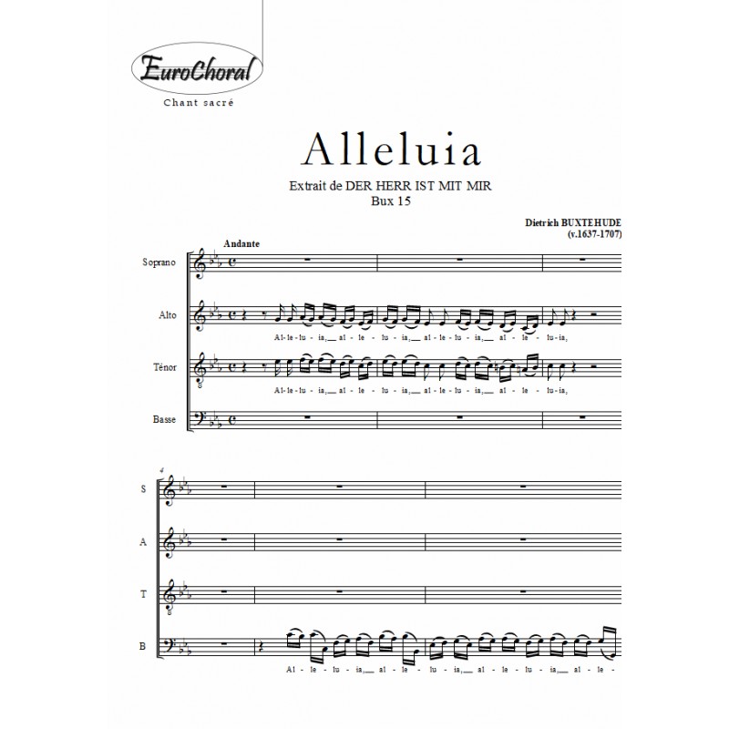 ALLELUIA (Der Herr ist mit mir) (Choeur)