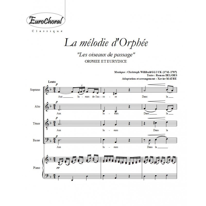 LA MELODIE D'ORPHEE