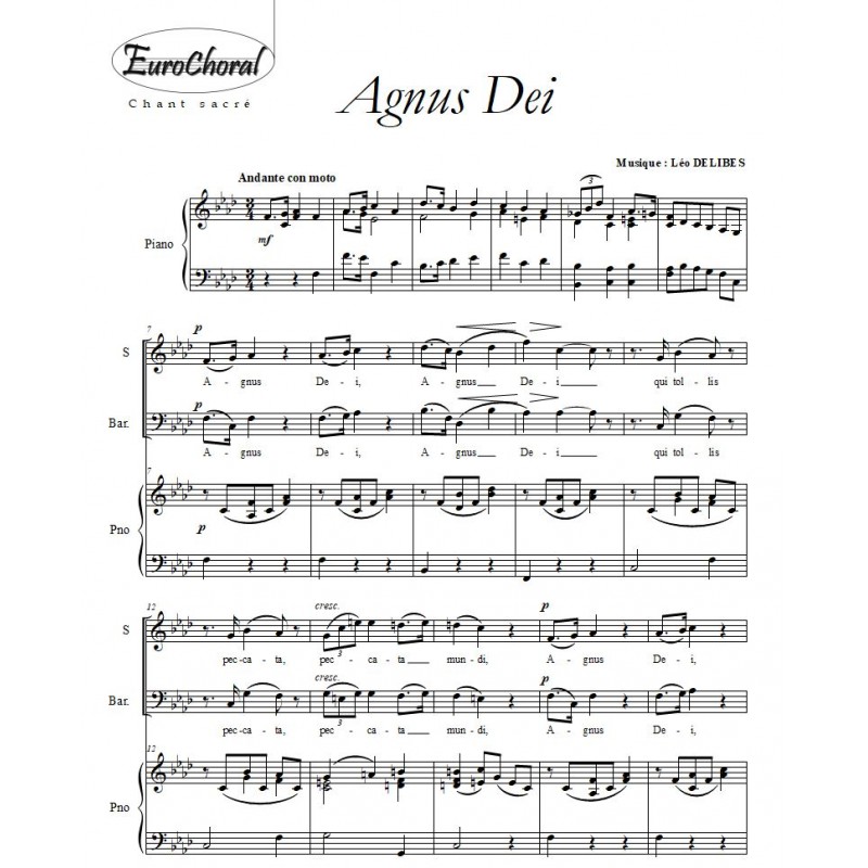 AGNUS DEI 2 VM (L.Delibes)