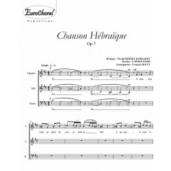 CHANSON HEBRAÏQUE (Rimsky-Korsakov)
