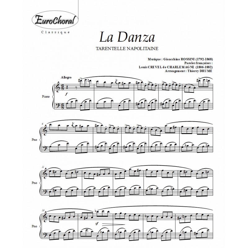 DANZA (LA) (Conducteur)