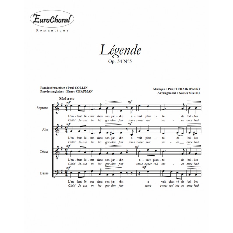 LEGENDE  (Tchaikovsky)