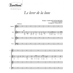 LE LEVER DE LA LUNE (Saint-Saëns)