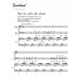 SUR LES AILES DU CHANT (Auf Flügeln des Gesanges) Op.34 N°2)