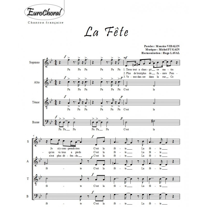 LA FÊTE