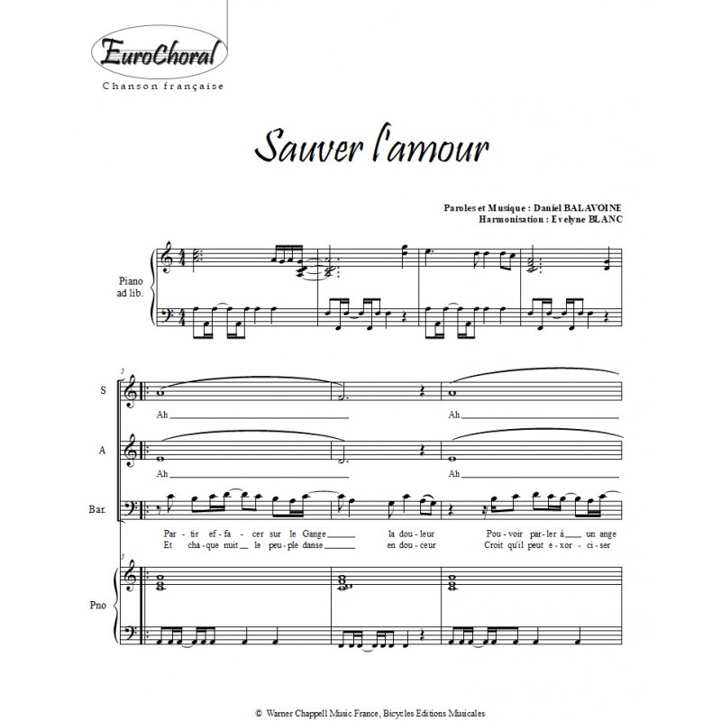SAUVER L'AMOUR