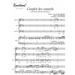 COUPLETS DES CANARDS (La petite soeur d'Achille)