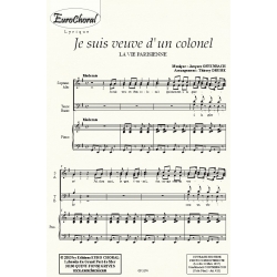 JE SUIS VEUVE D\'UN COLONEL (La vie parisienne)