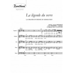 LEGENDE DU VERRE (extrait de LA GRANDE DUCHESSE DU GEROLSTEIN)