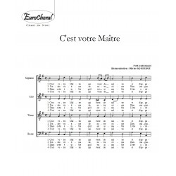 C'EST VOTRE MAITRE