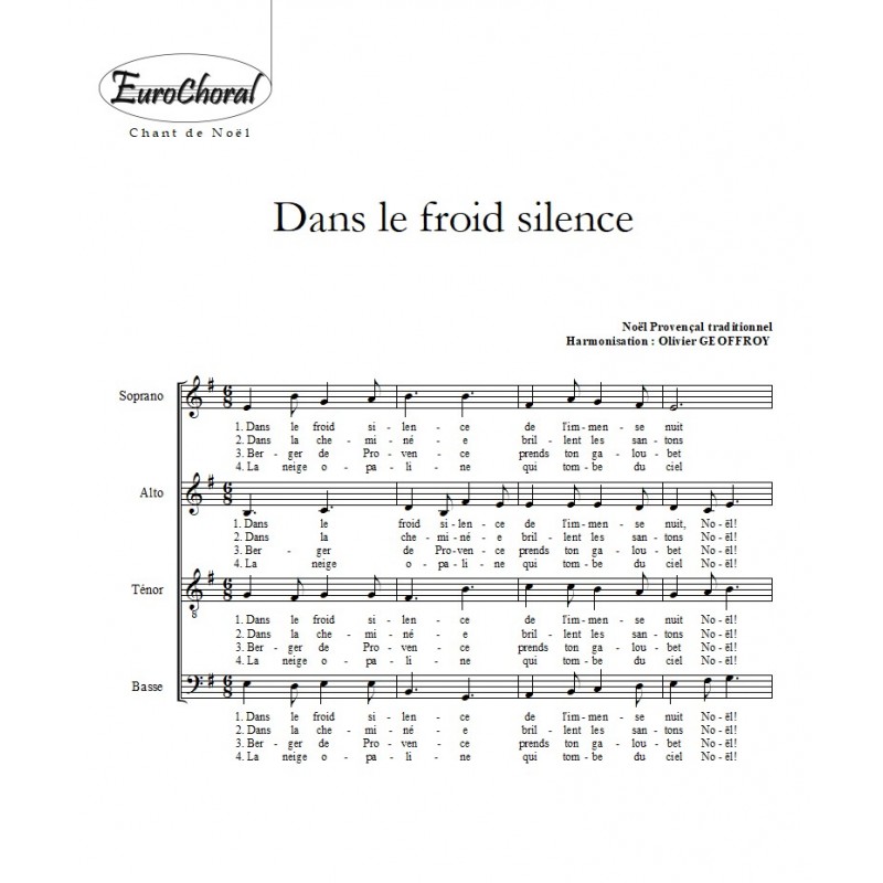 DANS LE FROID SILENCE