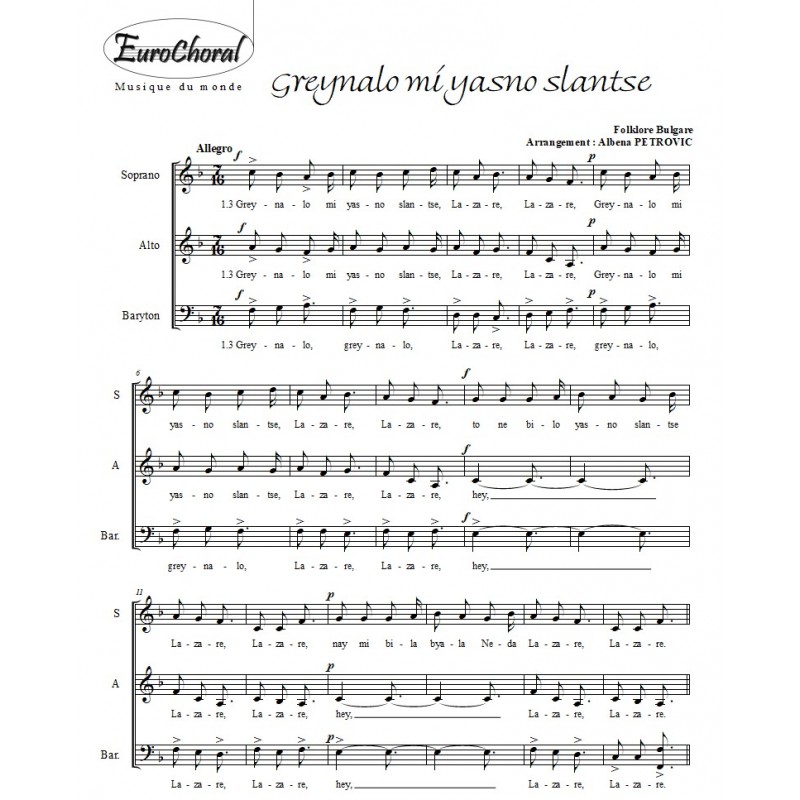 GREYNALO MI YASNO SLANTSE