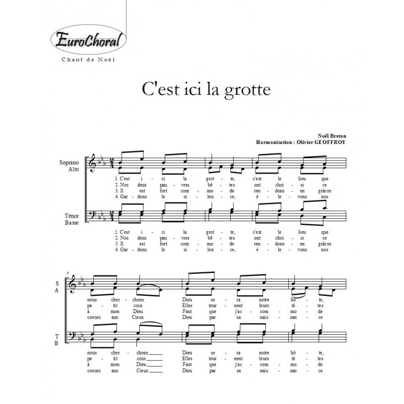 C'EST ICI LA GROTTE