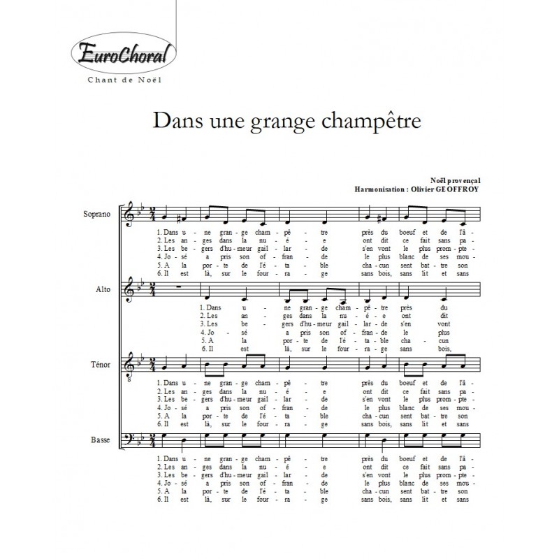 DANS UNE GRANGE CHAMPETRE
