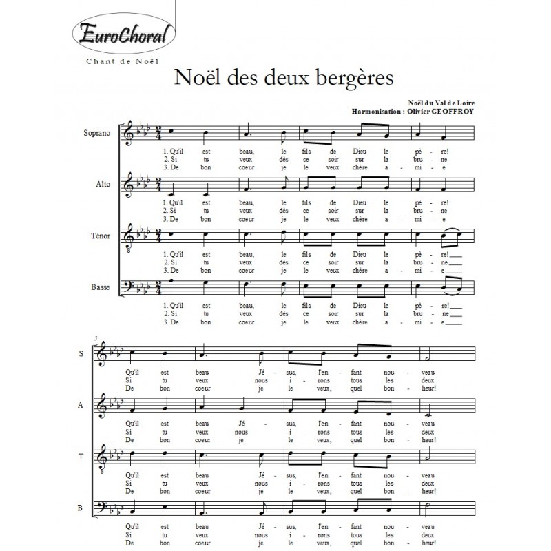 NOËL DES DEUX BERGÈRES