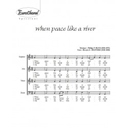 WHEN PEACE LIKE A RIVER
