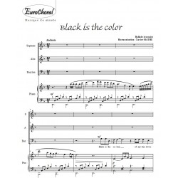 BLACK IS THE COLOR OF MY TRUE LOVE'S HAIR