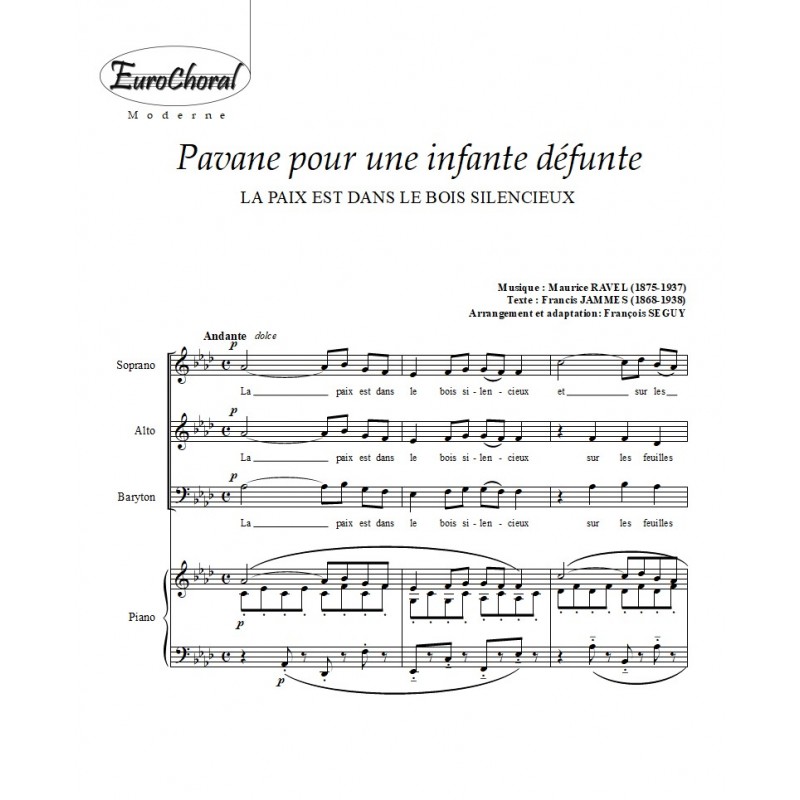 PAVANE POUR UNE INFANTE DEFUNTE