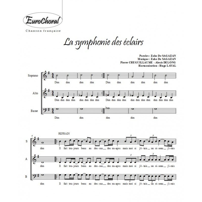 LA SYMPHONIE DES ÉCLAIRS