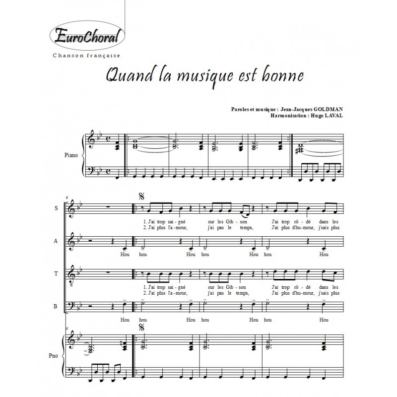 QUAND LA MUSIQUE EST BONNE