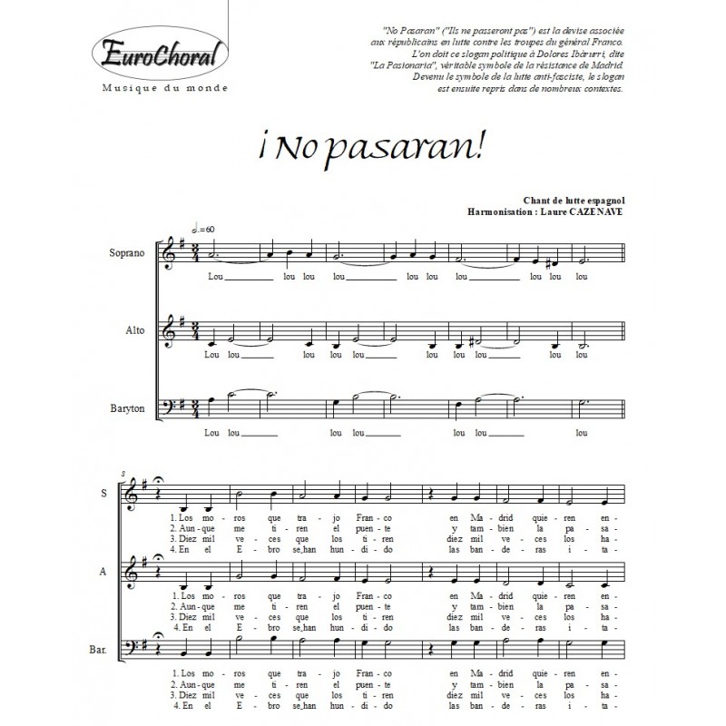 NO PASARAN !